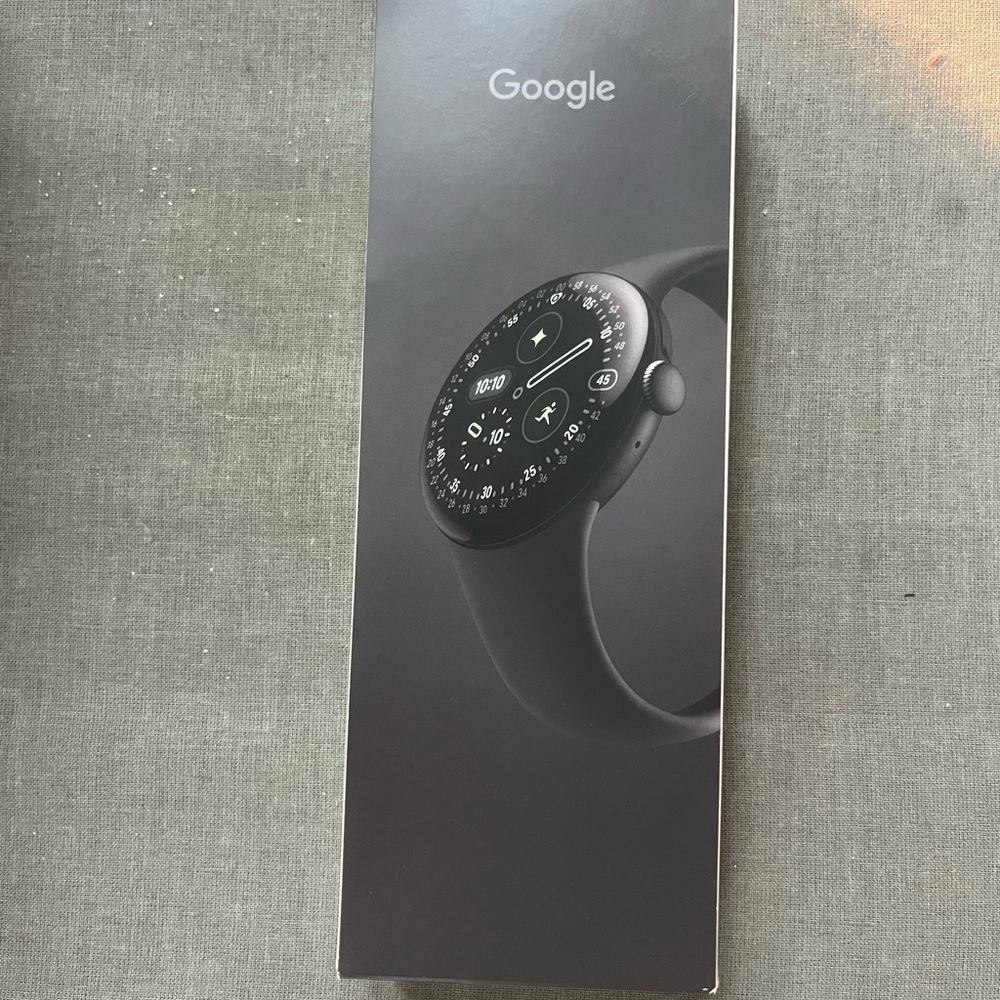 Google Pixel Watch 4 — Matte Black Smartwatch